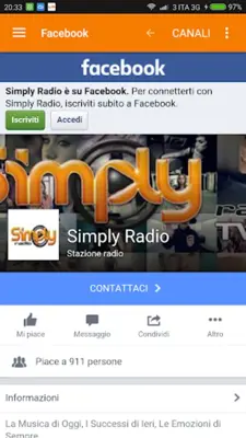 Simply Radio android App screenshot 0